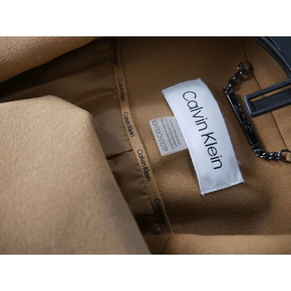 Calvin Klein Women's Petite Scuba-Crepe Open-Front Jacket 10P - Picture 11 of 11